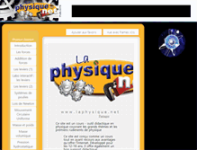 Tablet Screenshot of laphysique.net